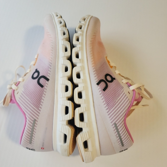 ON Cloud 6 Push SneakerTangerine & Raspberry, Women Size 11 - Picture 10 of 16